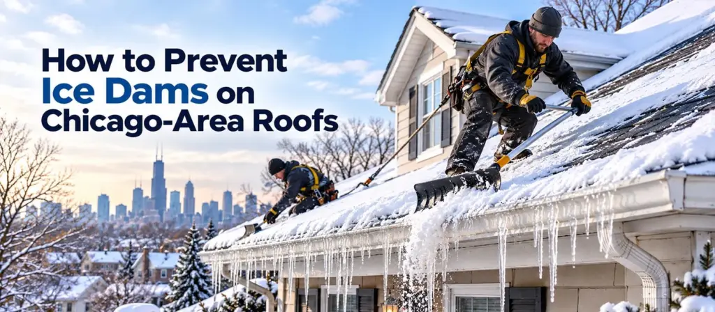 How to Prevent Ice Dams on Chicago-Area Roofs